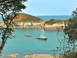 Harbour, which was only five minutes form campsite via coastal path