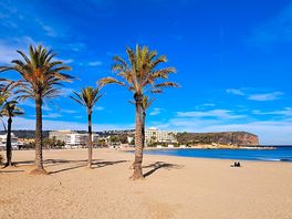View of the beach