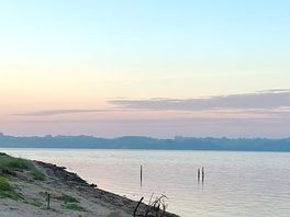 View across the water