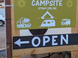 Look out for the welcome sign