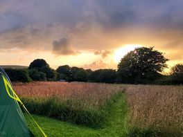 The rear of our tent