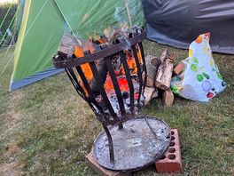 Hired a fire pit great on summers evening