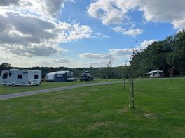 Great views, some pitches are on a slope so be mindful of that.