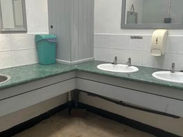 Ladies sink area