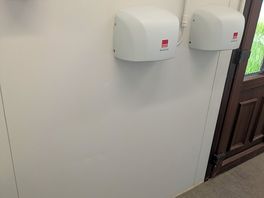 Hand dryers, added bonus