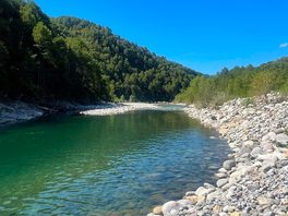 River nearby