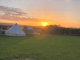 October sunset