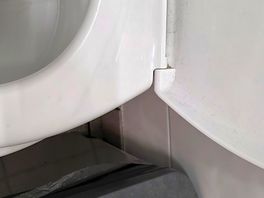Toilet and sanity bins were filthy and thick with dust. walls were too as well as thick spiders webs