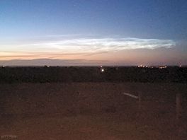 Night sky.8 am sunshine setup.