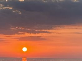 Sunset from beach