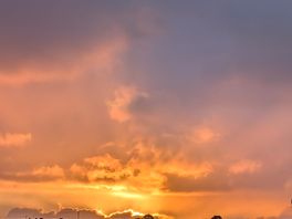 Sunset from campsite