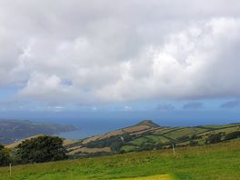 My photo of my morning view from campsite