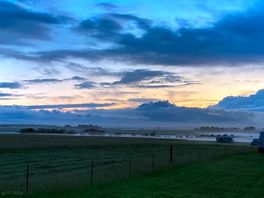 Misty evening