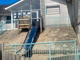 Play area outside dynamite bar/club