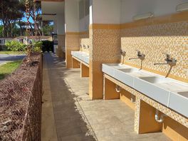 Washing up area