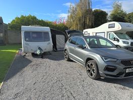 Our partly serviced pitch