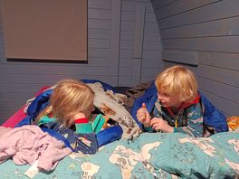 Snuggling down for the night