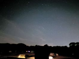 Night sky at the camp