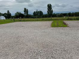 Beautiful site and lots of space for touring caravans