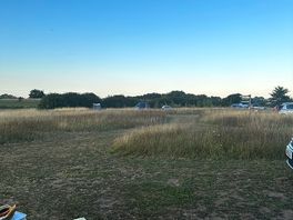 Evening view of the site