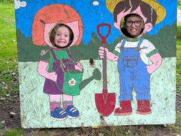 At the farm