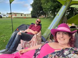 Enjoying the sun!