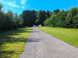 Our camp in the distance