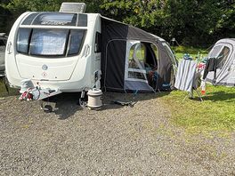Caravan all set up