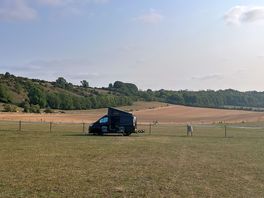 Wide open space and scenic views.