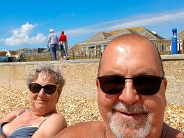 On the beach milford on sea