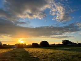 Stunning sunrise at 5am
