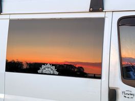 Sunset reflection