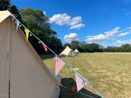 Readers field on a sunny summer’s day