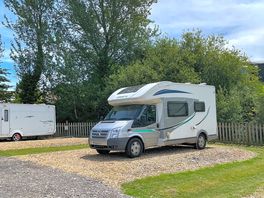 Fully-serviced hardstanding touring pitch