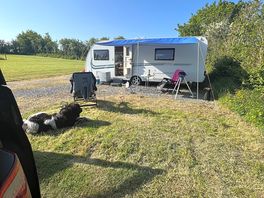 Our caravan set up