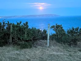 Sea view by dusk