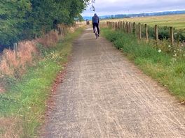 Family friendly cycle path