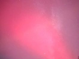 Northern lights and the stars