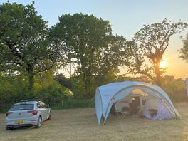 View of our pitch on the adult only field