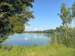 Lake is very clear