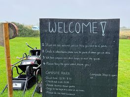 Welcome board