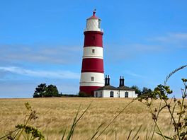 Happisburgh's lighthouse. must revisit when it's open.