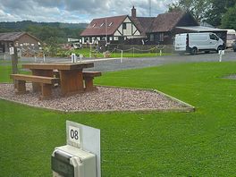 Nice benches doted around the site.