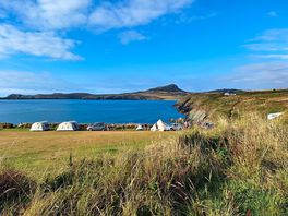 View from carn living pitch