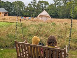 Knowle meadow camping; what better way to start your day.