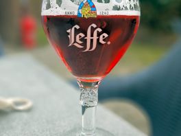 Delicious cold draught beer