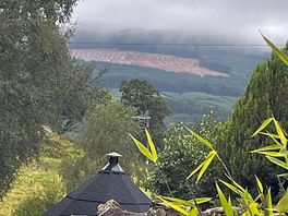 Morning view from lodge