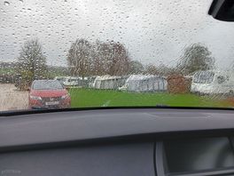 Nasty weather doesn't stop us camping