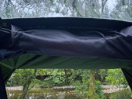 View from our tentbox window