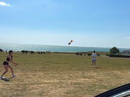 View from our pitch